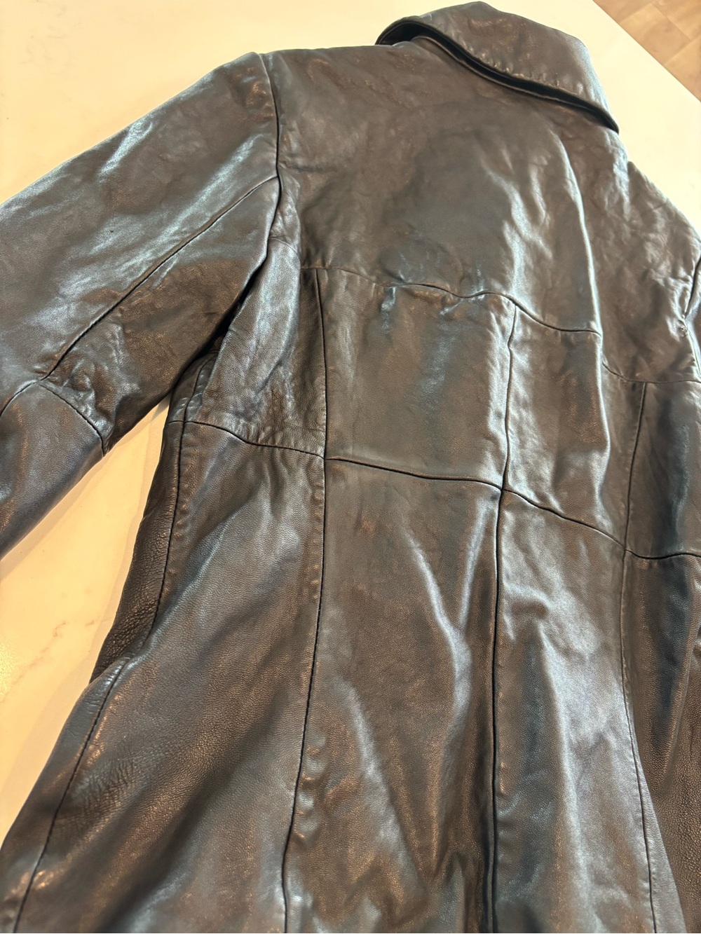 Vintage Jones New York Black Leather Jacket - Picture 10 of 13